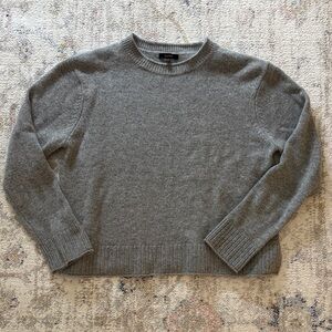 Quince Mongolian Cashmere Boxy Crewneck M